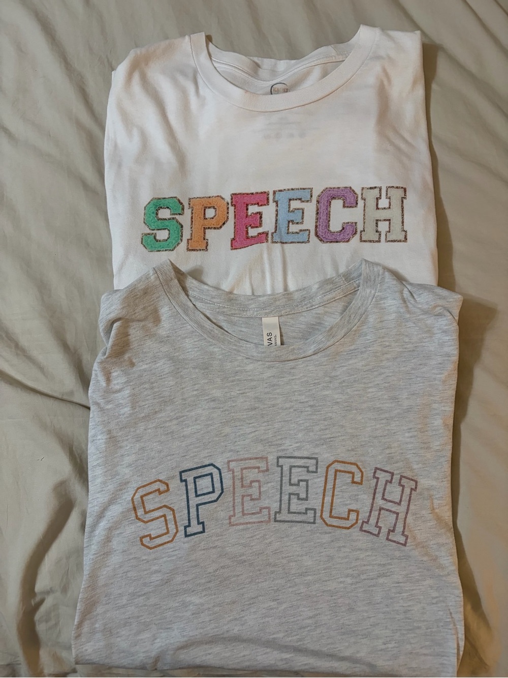 Bundle 2 speech therapy t shirts